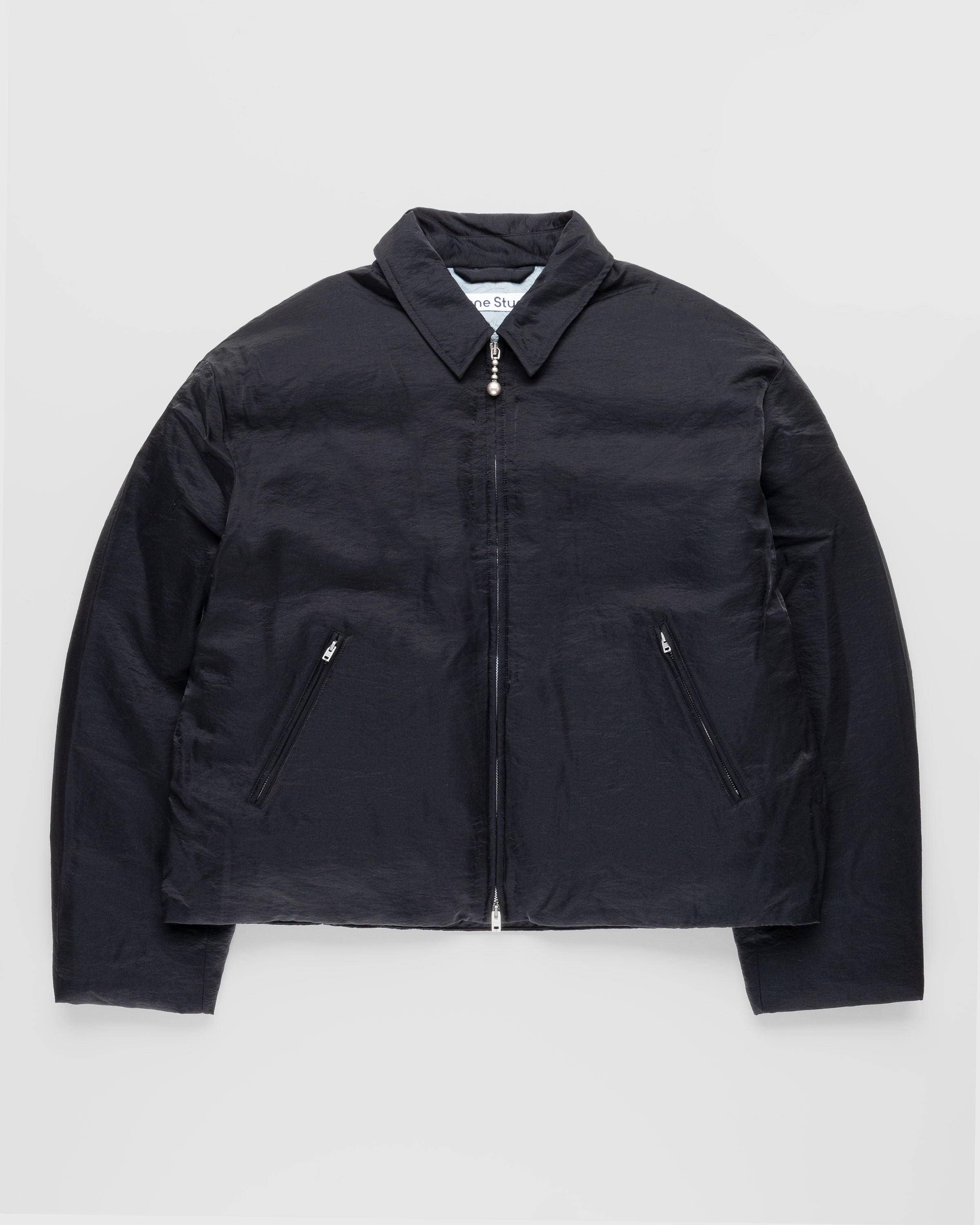 Acne Studios Puffer Down Jacket Stone Black Highsnobiety Shop